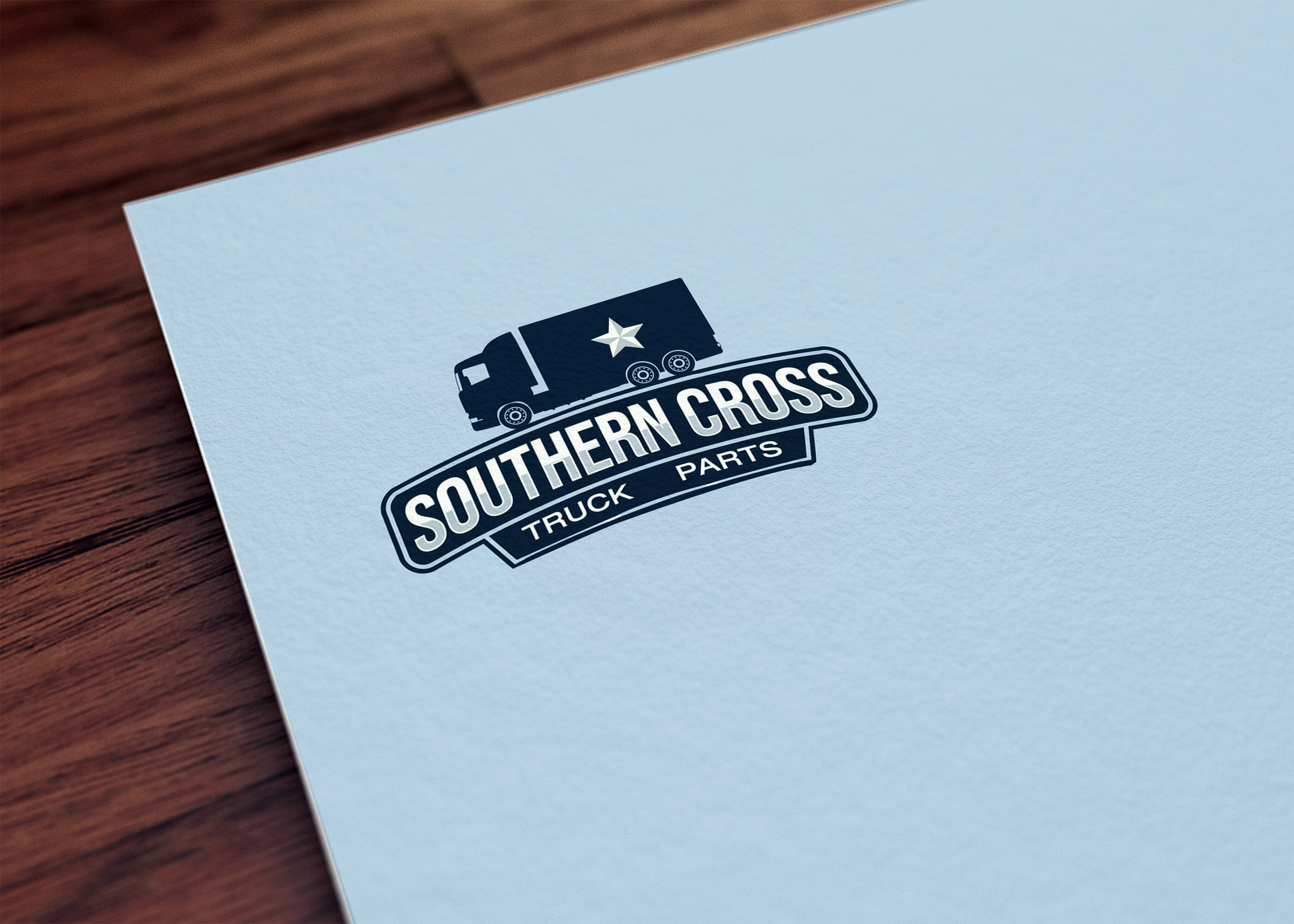 Logo Design by Olivia Marie Smith for Southern Cross Truck Parts | Design #35621701