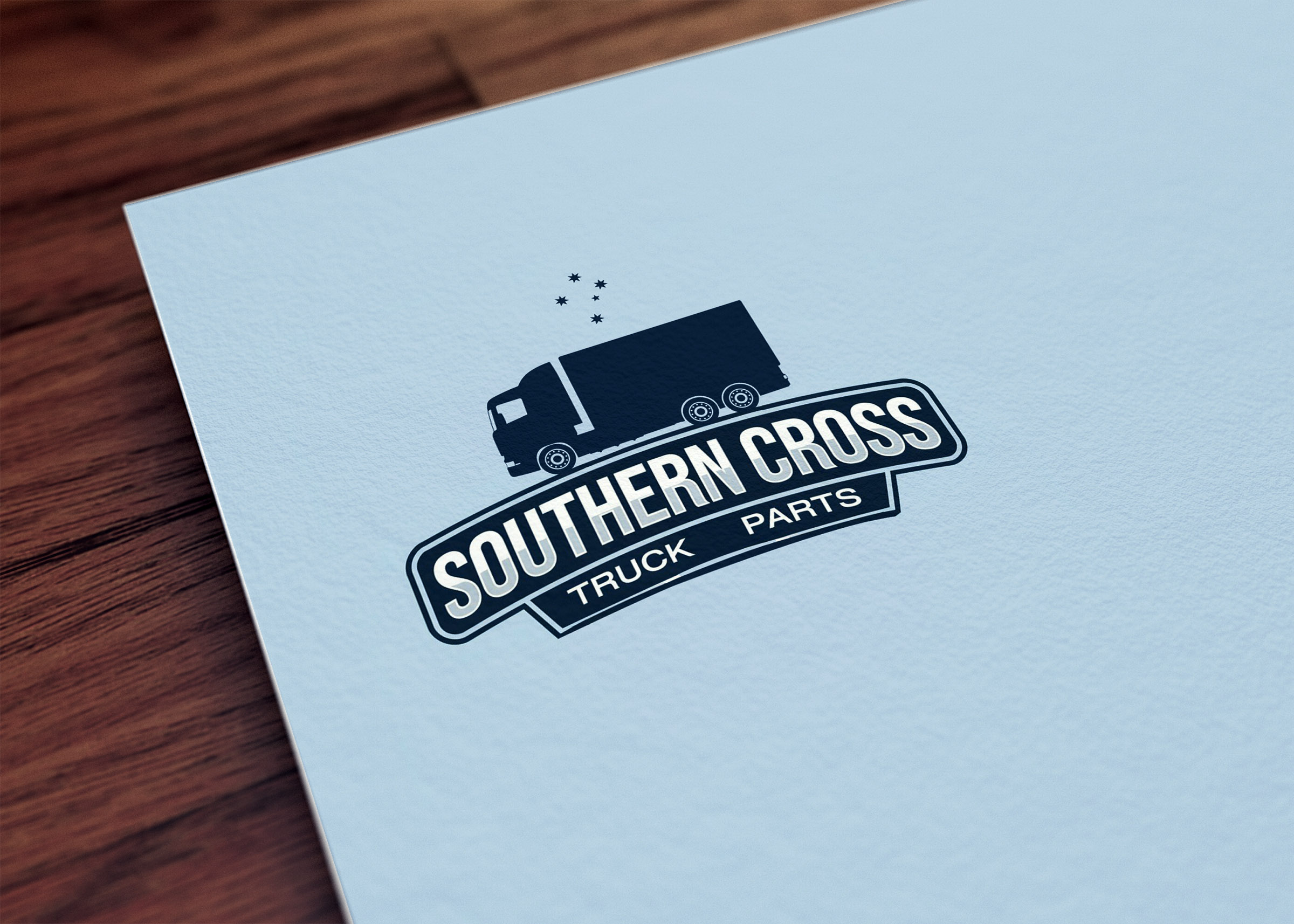 Logo Design by Olivia Marie Smith for Southern Cross Truck Parts | Design #35621702