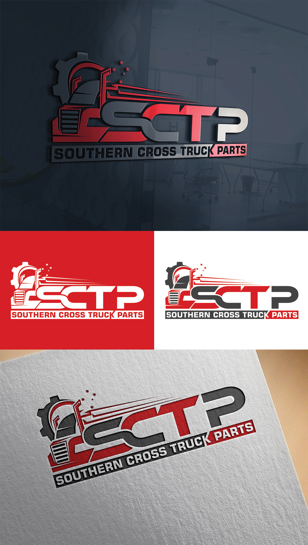 Logo Design by Imran_me for Southern Cross Truck Parts | Design #35613367