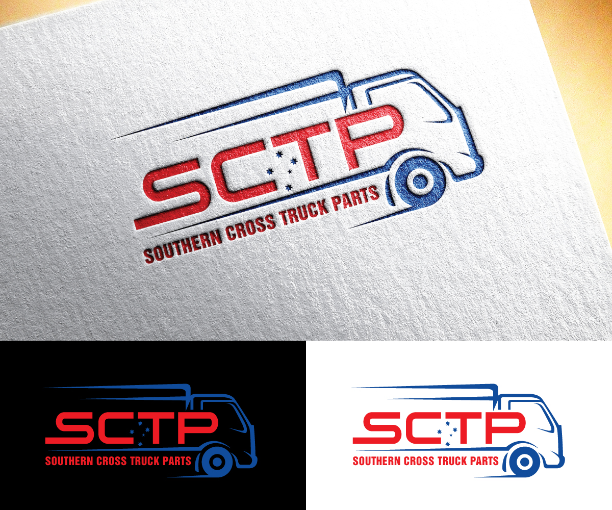 Logo-Design von step forward 2 für Southern Cross Truck Parts | Design #35610499