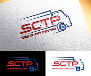 Logo Design by step forward 2 for Southern Cross Truck Parts | Design: #35610499
