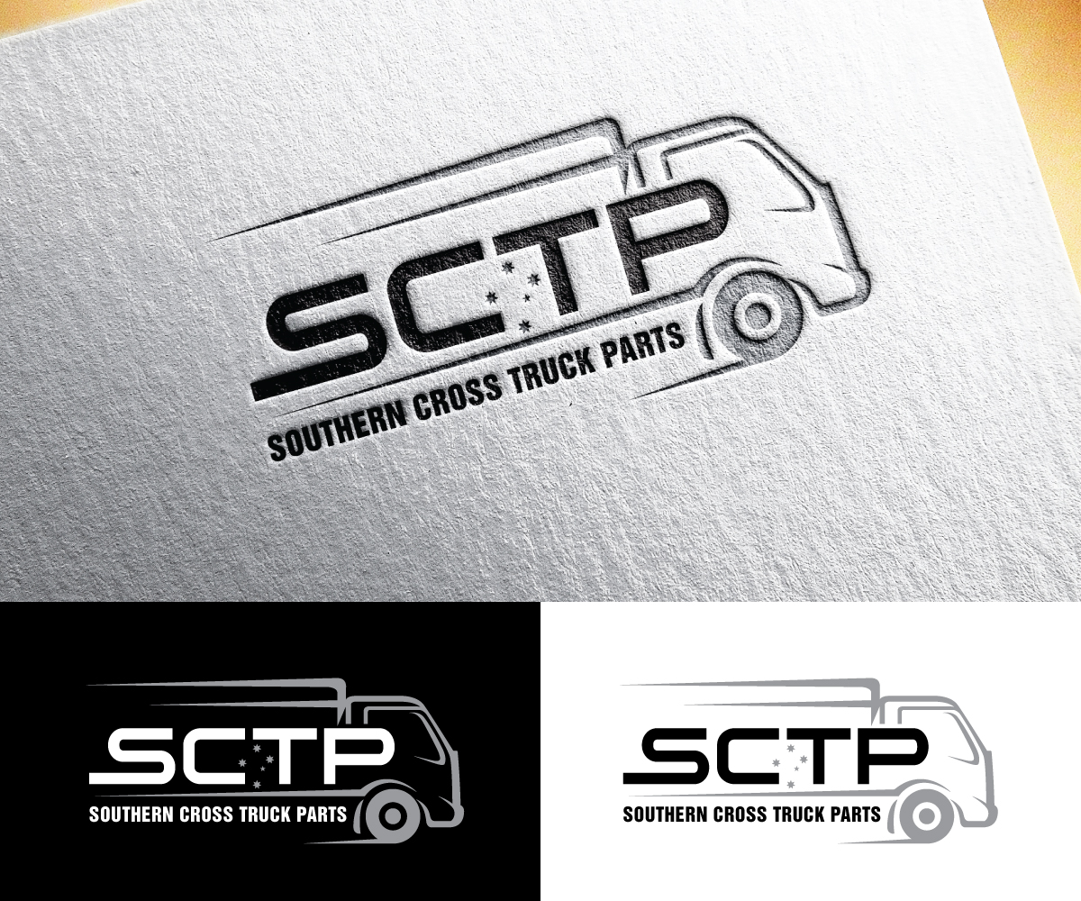 Logo Design by step forward 2 for Southern Cross Truck Parts | Design #35611812