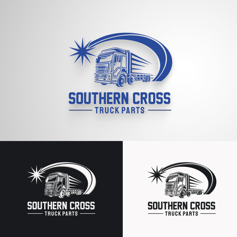 Logo Design by teddyakka for Southern Cross Truck Parts | Design #35613378