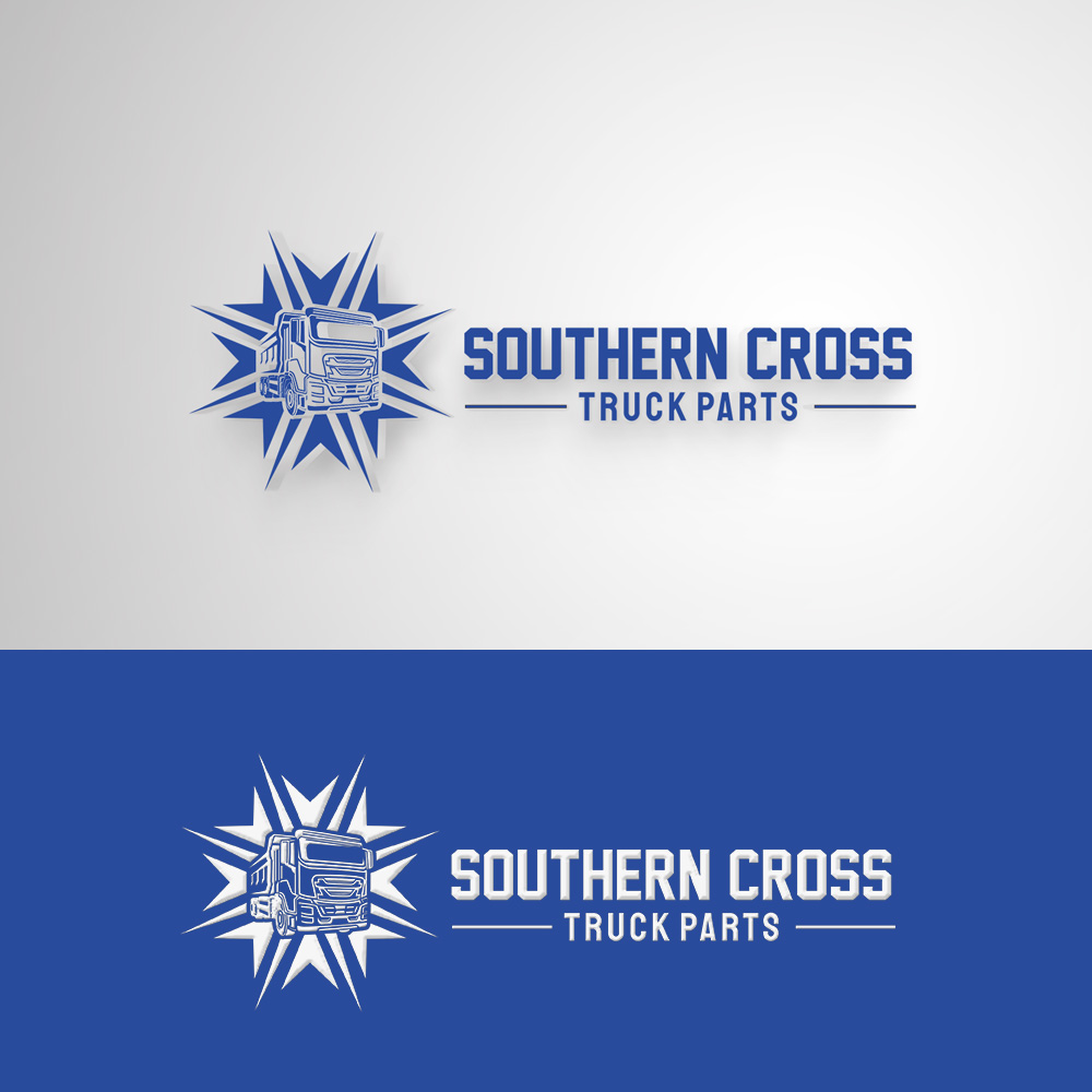 Logo Design by teddyakka for Southern Cross Truck Parts | Design #35616548