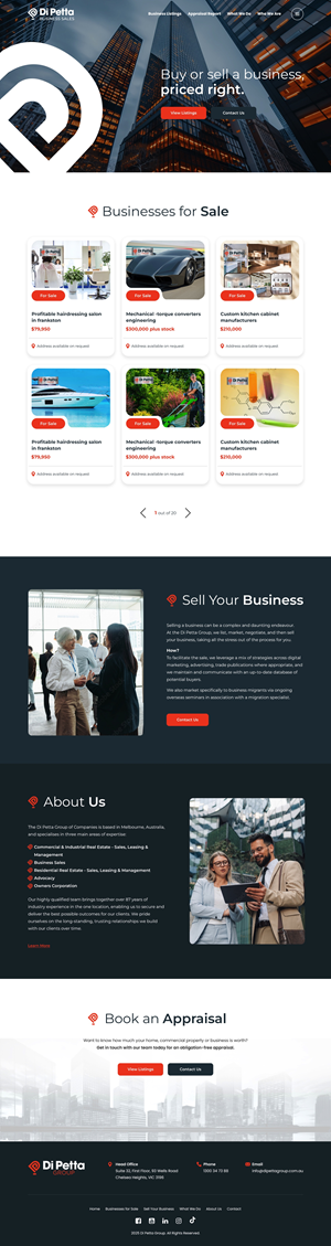 Web Design by pb for this project | Design: #35631074