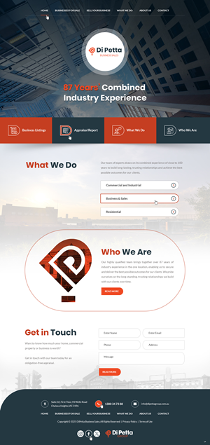 Web Design by pb for this project | Design: #35631076