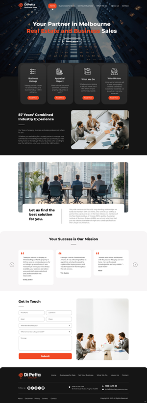 Web Design by pb for this project | Design: #35631078
