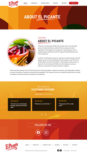 Web Design by Blue Sparrow for this project | Design: #35664406