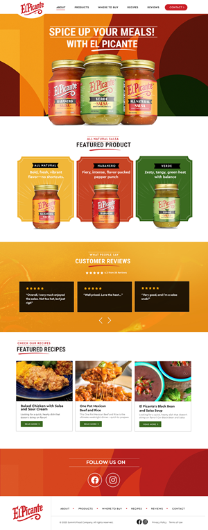 Web Design by Blue Sparrow for this project | Design: #35664409