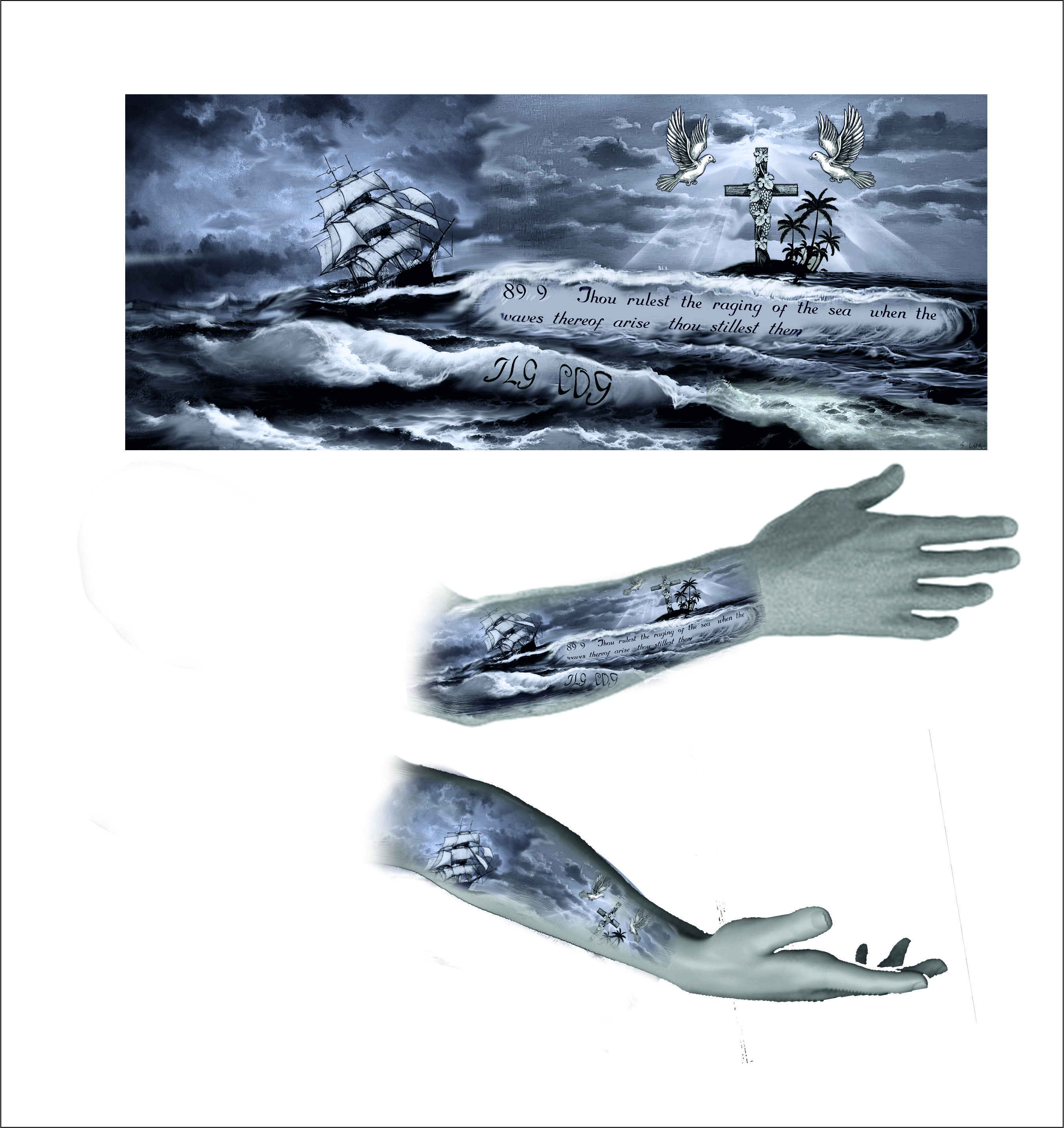 Tattoo Design by Jamal 12 for this project | Design #35662287