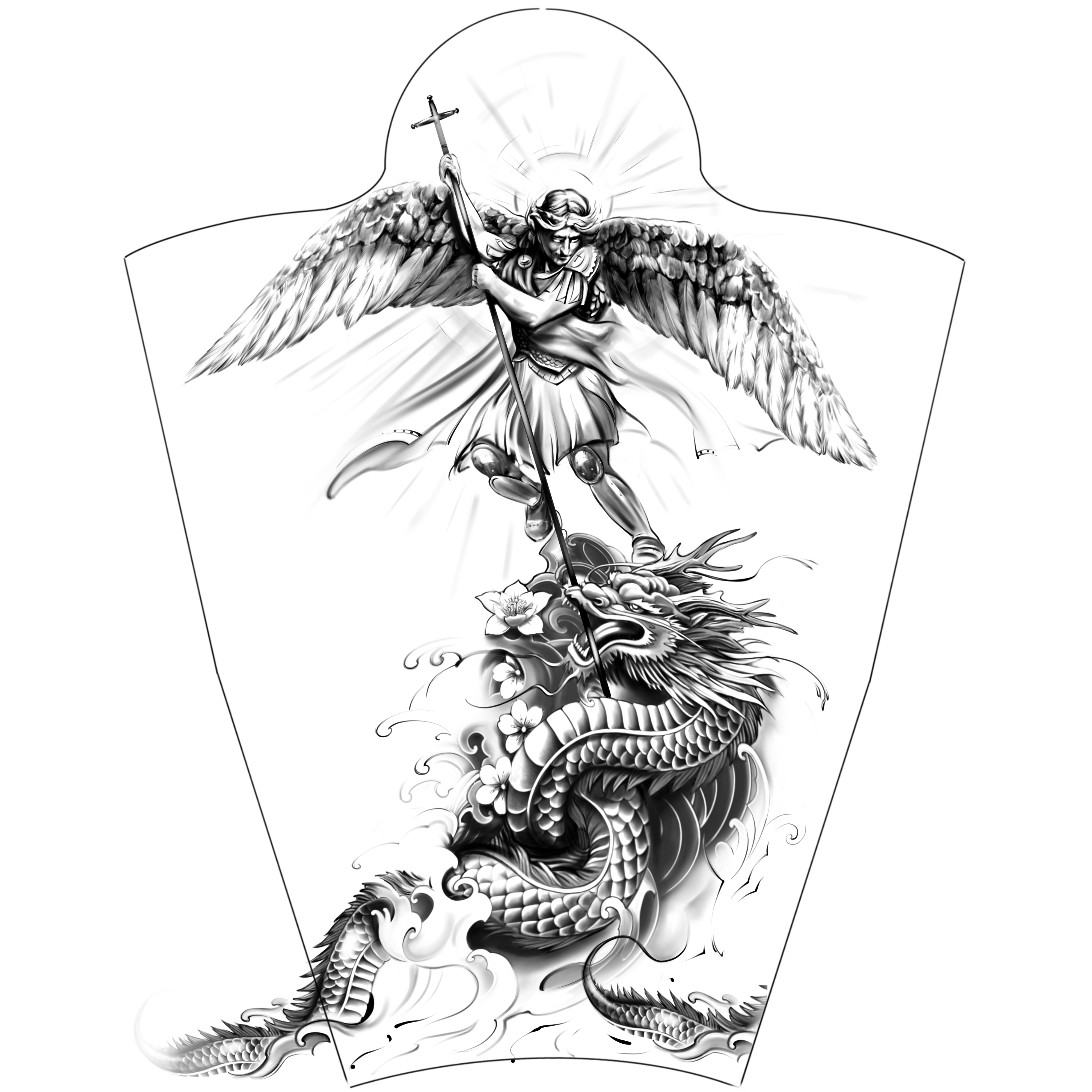 Tattoo Design by Yevhen (Ukrdesign) for this project | Design #35665958