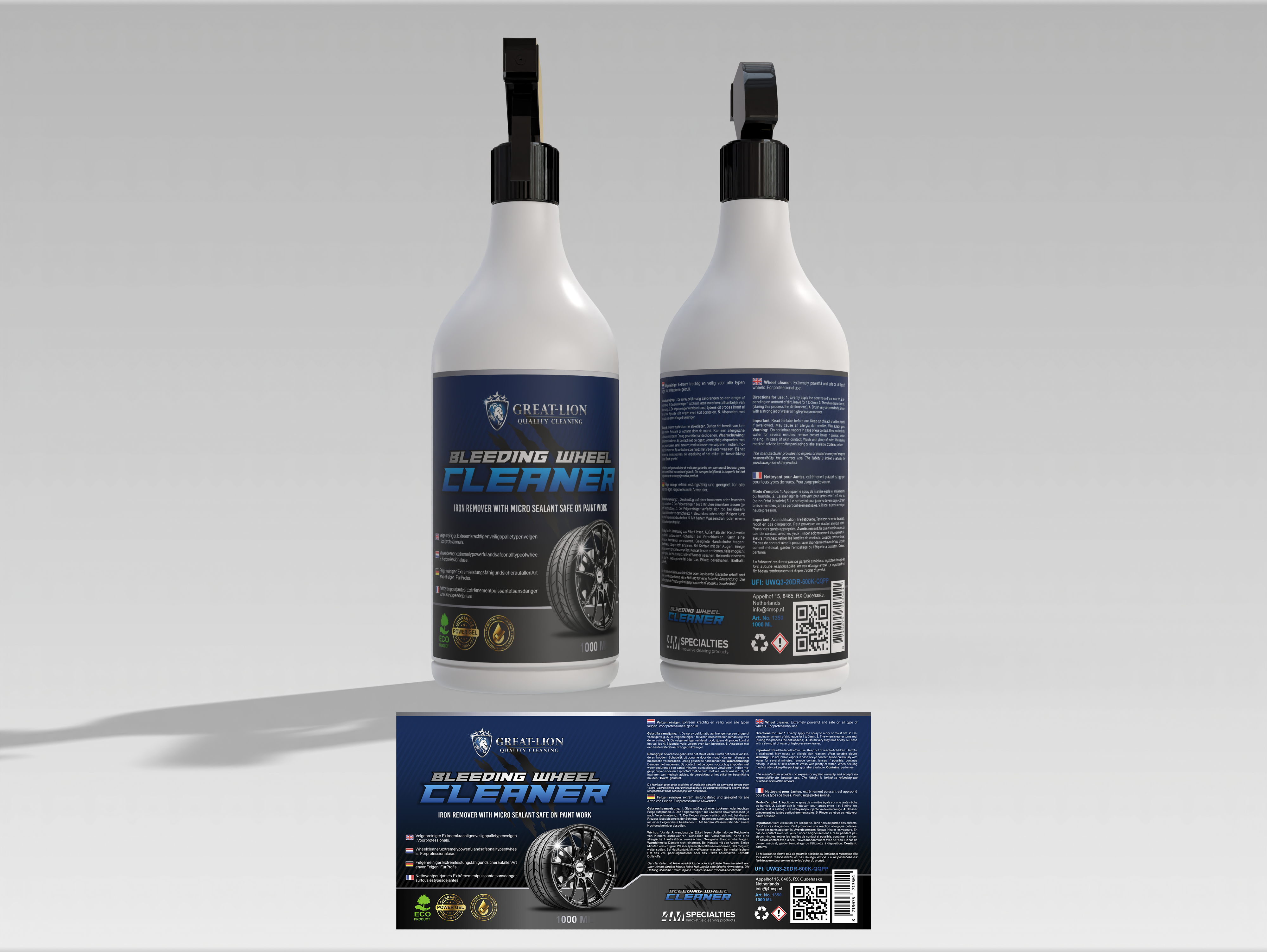 Label Design by Jose Loaiza for 4M Specialties | Design #35665603