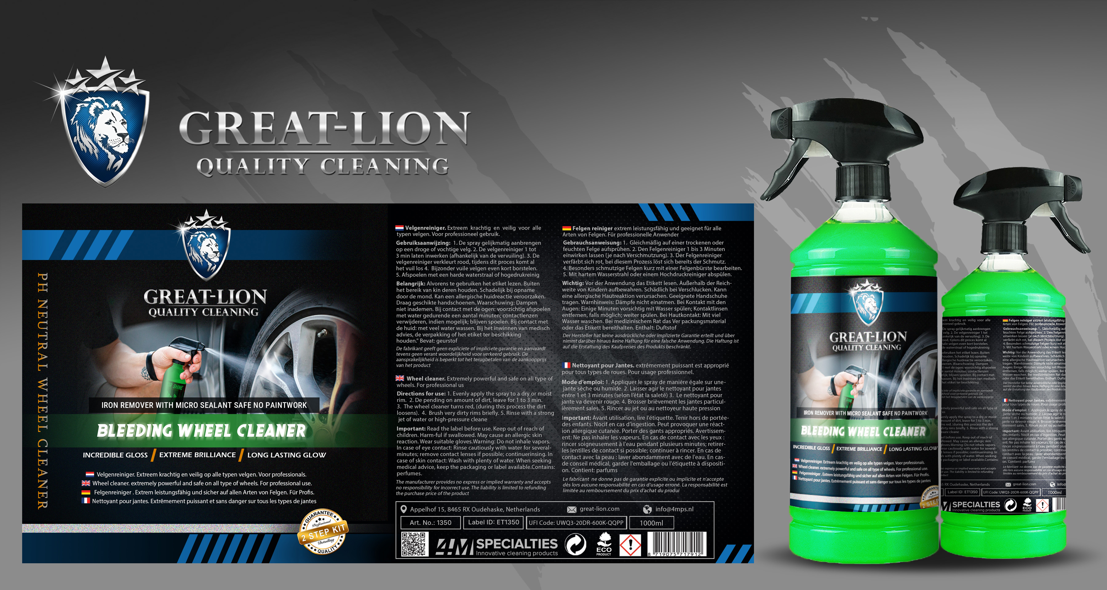 Label Design by Ascinate for 4M Specialties | Design #35732372