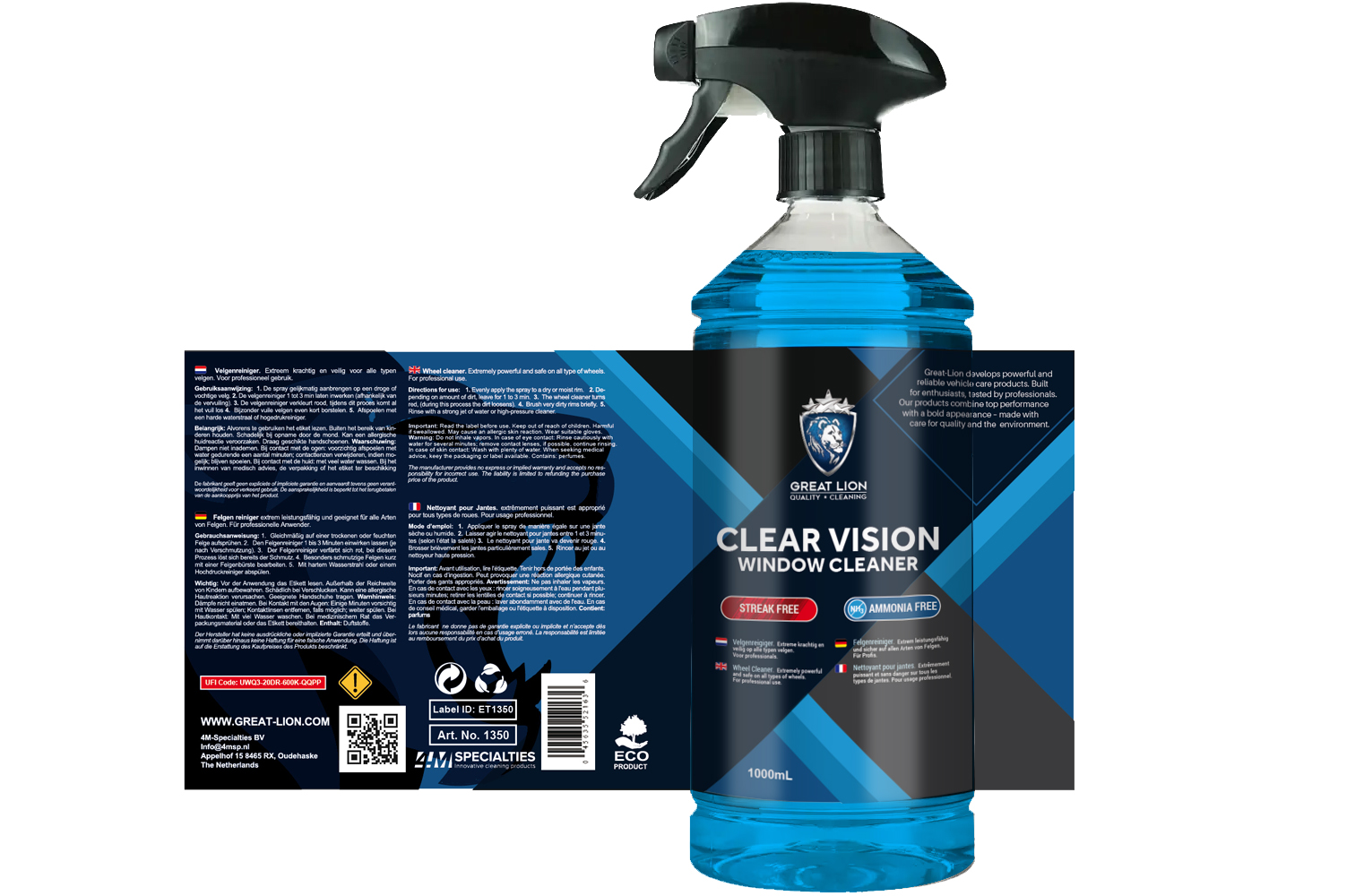 Label Design by Javelin Studio for 4M Specialties | Design #35686225