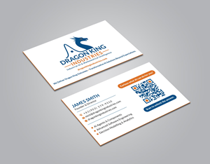 Visitenkarten-Design von Creative Moon Design für Dragon King Industries | Design: #35649101