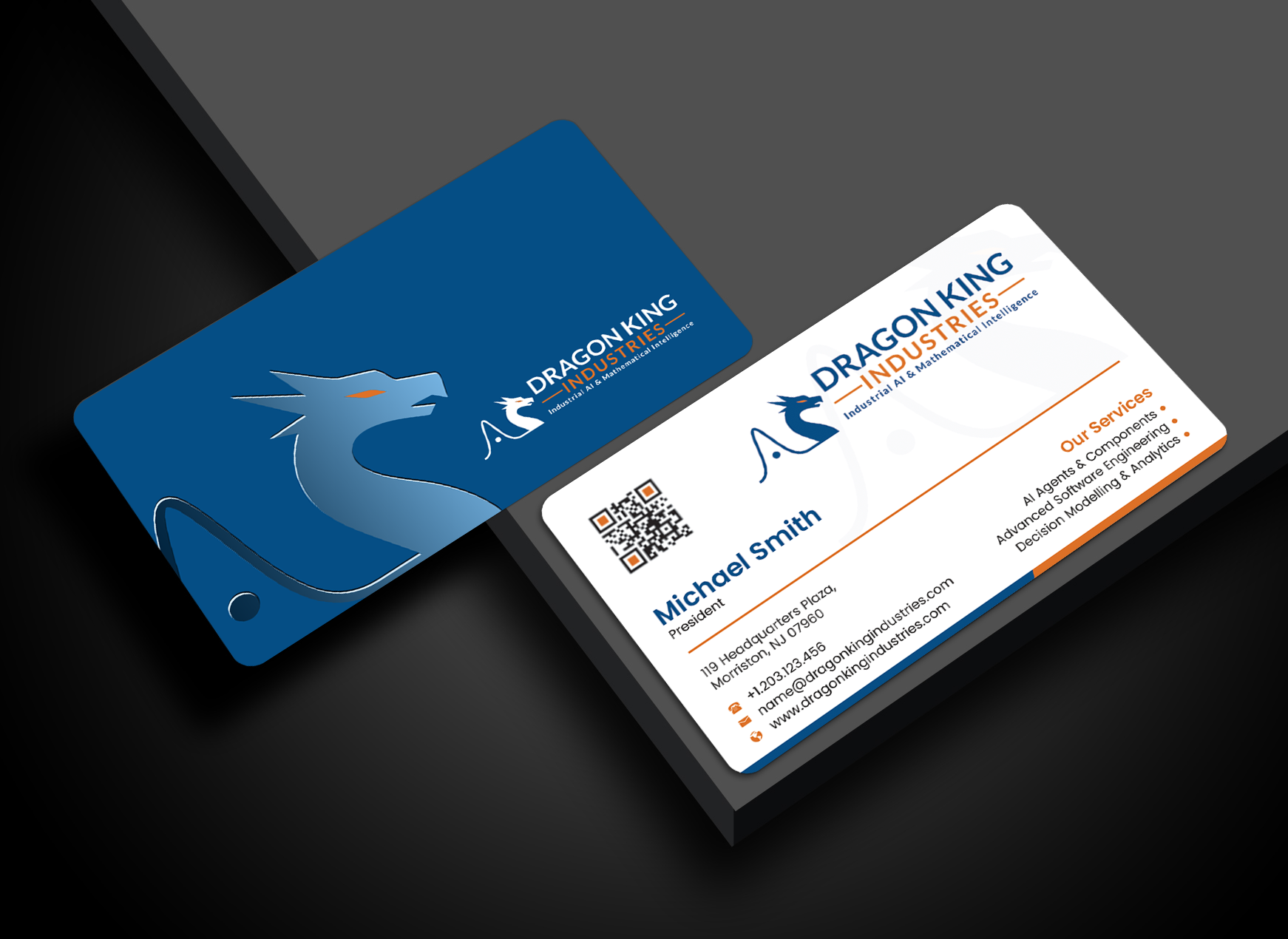 Business Card Design by Graphixpointt for Dragon King Industries | Design #35638215