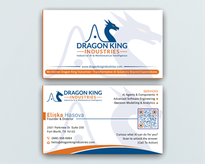 Visitenkarten-Design von DesignerShahadat für Dragon King Industries | Design: #35640376