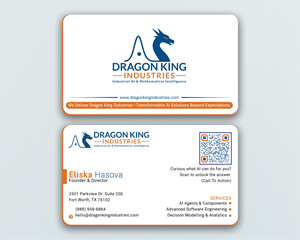 Visitenkarten-Design von DesignerShahadat für Dragon King Industries | Design: #35640461