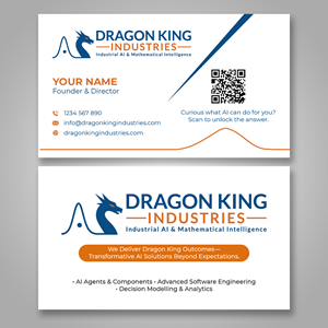 Visitenkarten-Design von YourLogoMaster für Dragon King Industries | Design: #35643853