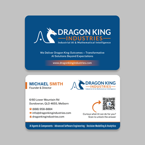 Business Card Design by Sabbir_2025 for Dragon King Industries | Design #35673152