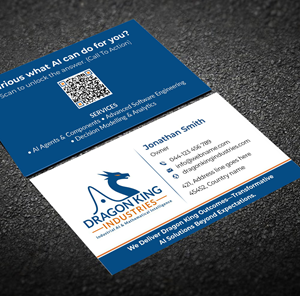 Visitenkarten-Design von freelancer75 für Dragon King Industries | Design: #35635408