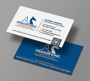 Visitenkarten-Design von Xpert für Dragon King Industries | Design: #35632811