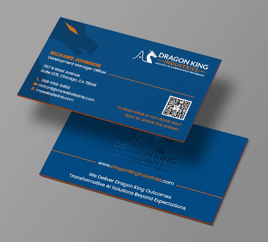 Visitenkarten-Design von Xpert für Dragon King Industries | Design #35633070