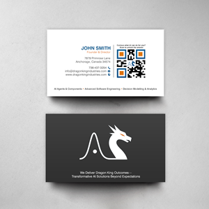 Business Card Design by chandrayaan.creative for Dragon King Industries | Design: #35641624