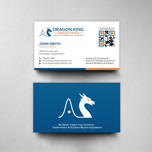 Business Card Design by chandrayaan.creative for Dragon King Industries | Design: #35641630