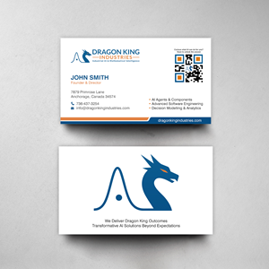 Business Card Design by chandrayaan.creative for Dragon King Industries | Design: #35641631