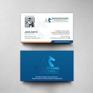 Business Card Design by chandrayaan.creative for Dragon King Industries | Design: #35641633
