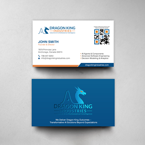 Business Card Design by chandrayaan.creative for Dragon King Industries | Design: #35641634