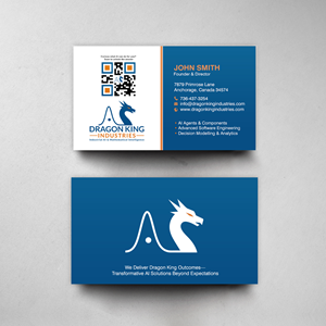 Business Card Design by chandrayaan.creative for Dragon King Industries | Design: #35641636