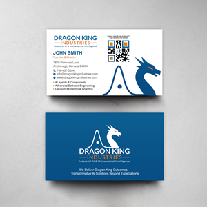 Business Card Design by chandrayaan.creative for Dragon King Industries | Design: #35641637