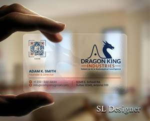 Business Card Design by SL Designer for Dragon King Industries | Design: #35637983