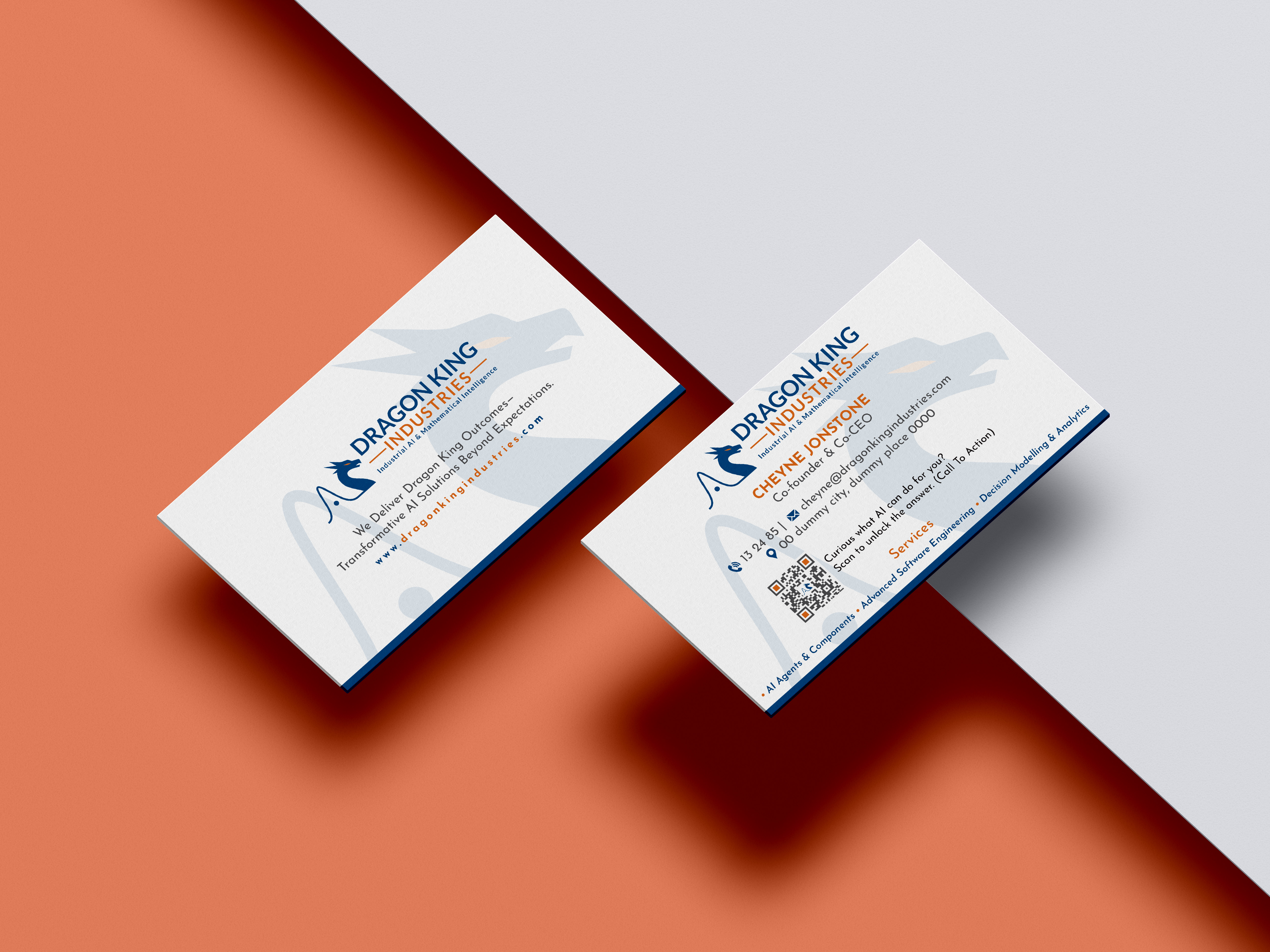 Visitenkarten-Design von Magic of Art für Dragon King Industries | Design #35642699