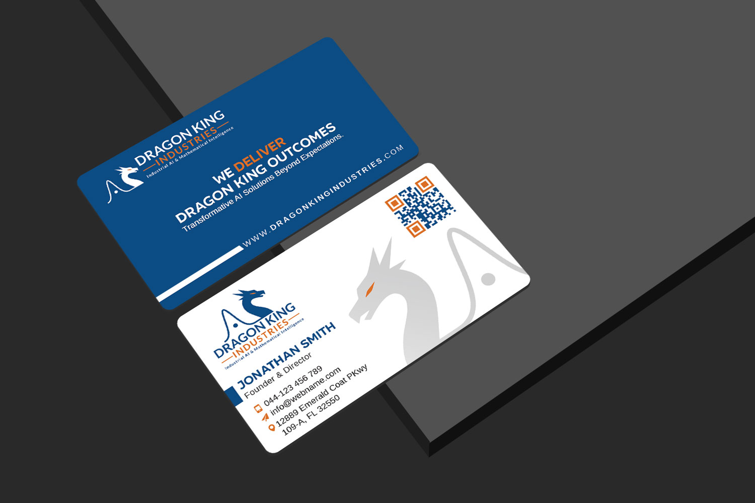 Visitenkarten-Design von rainbowmagic2017 für Dragon King Industries | Design #35643081