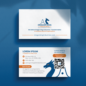 Business Card Design by Maxo-Biz for Dragon King Industries | Design: #35653858