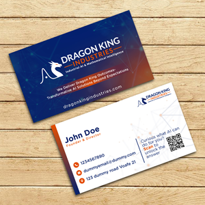 Business Card Design by design.AI