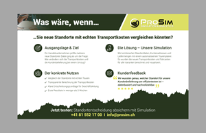 Flyer Design by CRE.TIVE for ProSim GmbH | Design #35643049