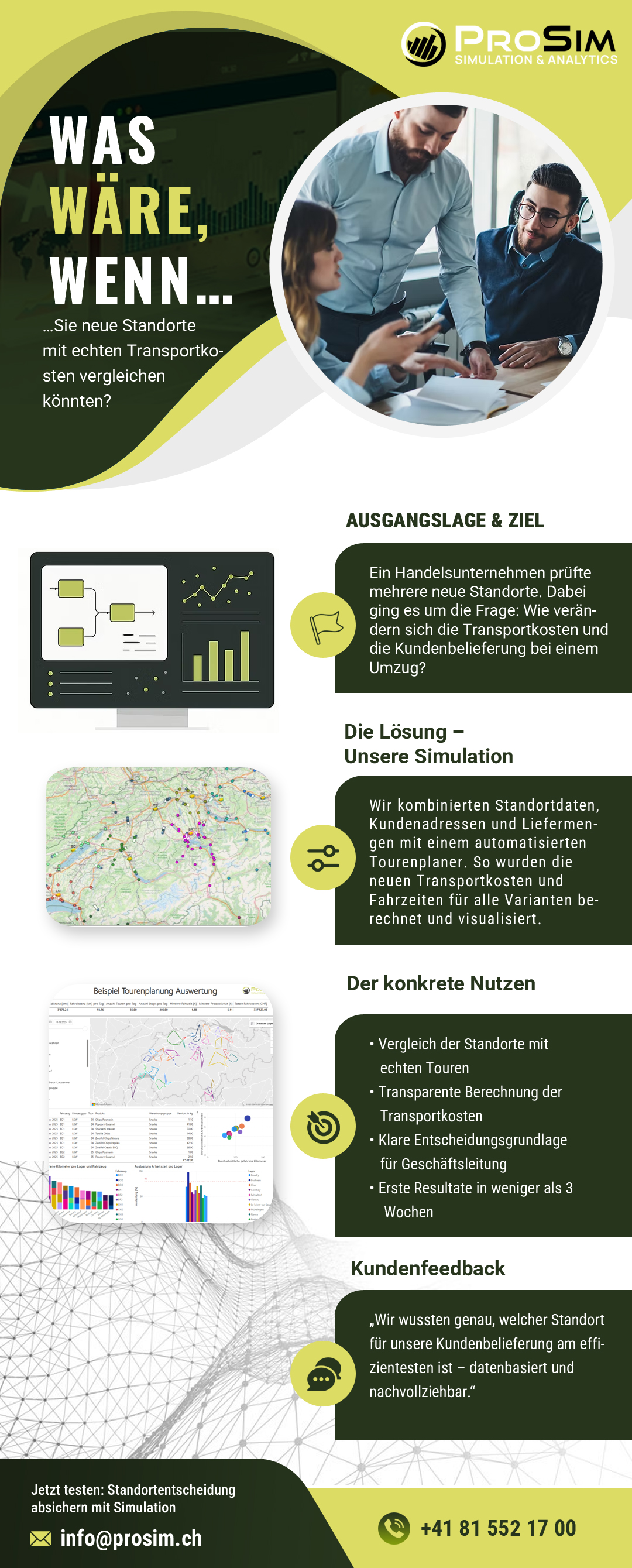 Flyer Design by Ascinate for ProSim GmbH | Design #35647333