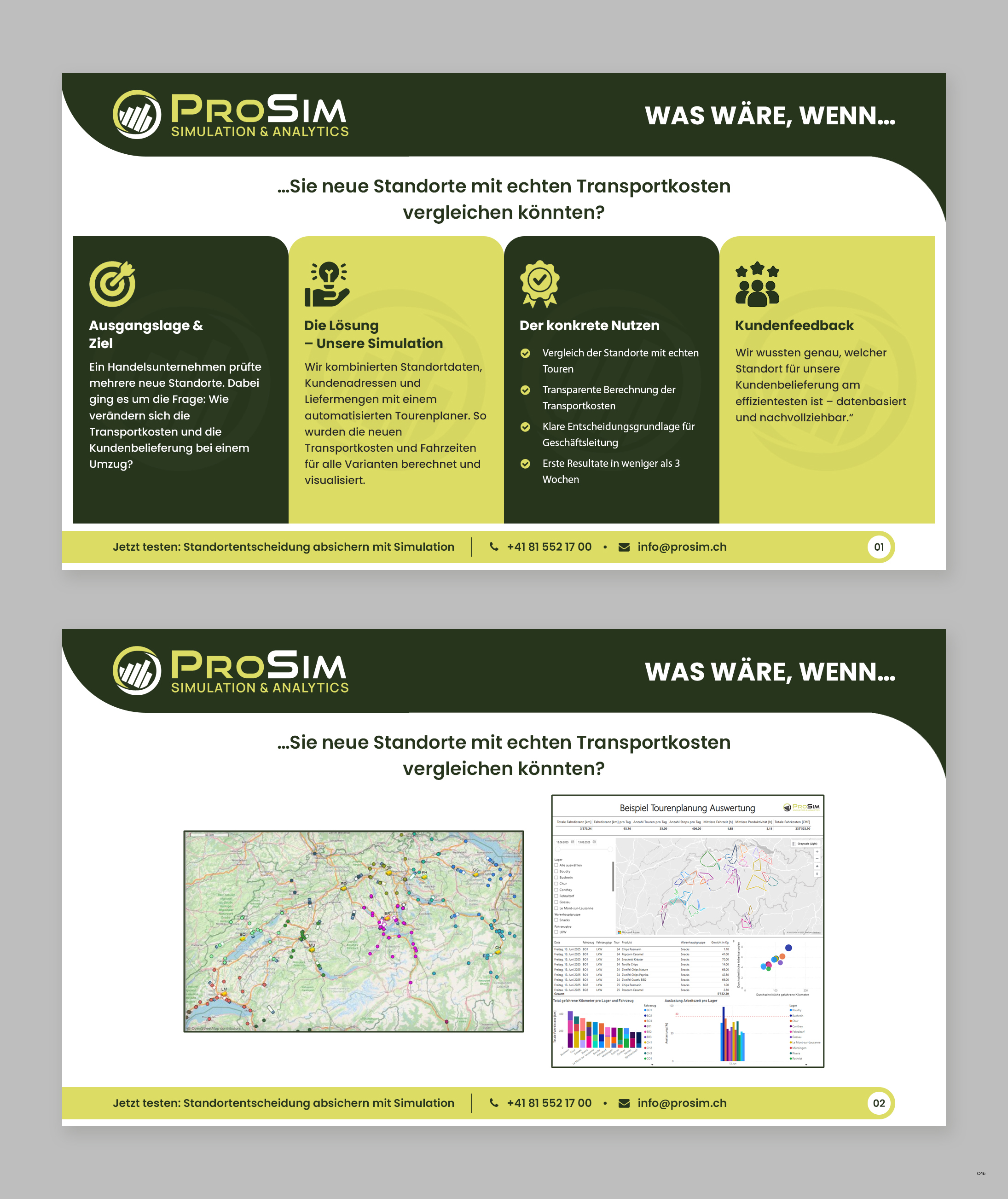 Diseño de Flyer por pb para ProSim GmbH | Diseño #35644928