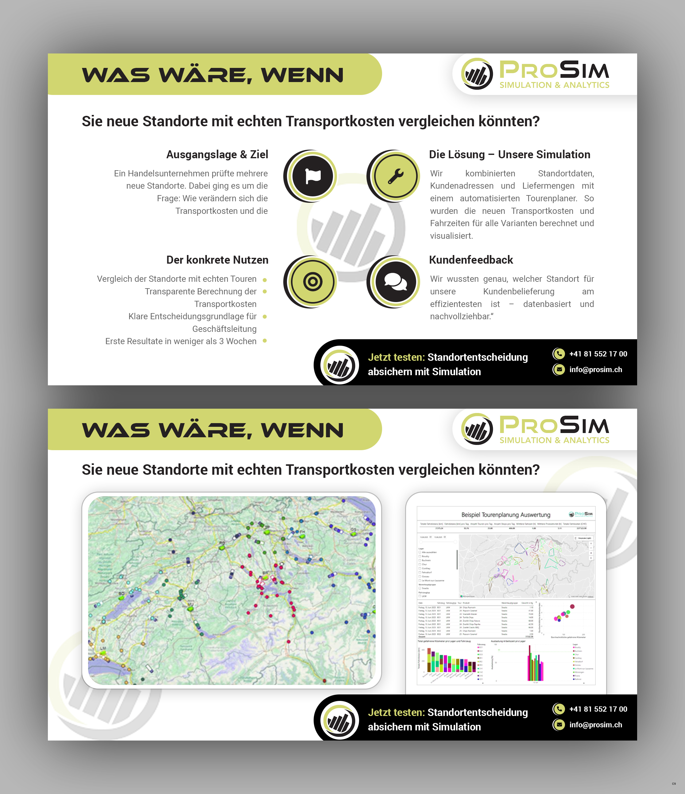 Design de Flyer par pb pour ProSim GmbH | Design #35644932