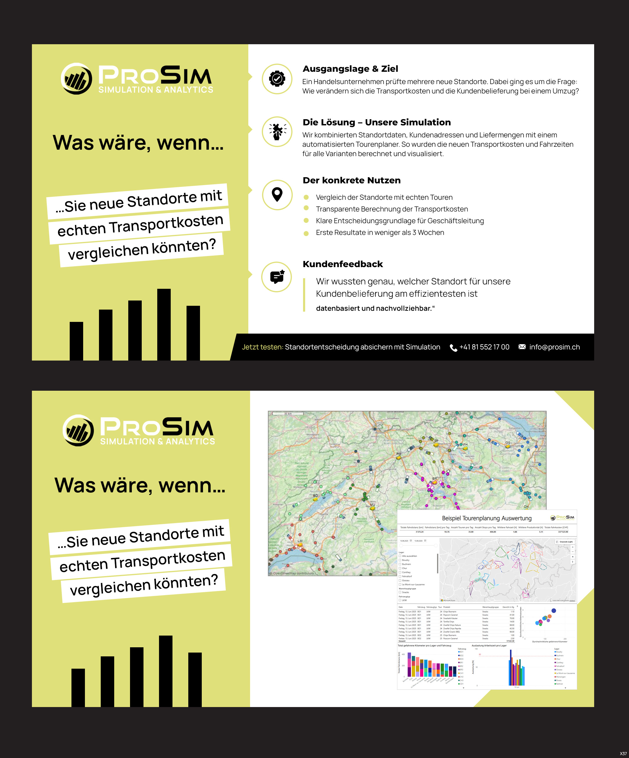 Flyer Design by pb for ProSim GmbH | Design #35644936