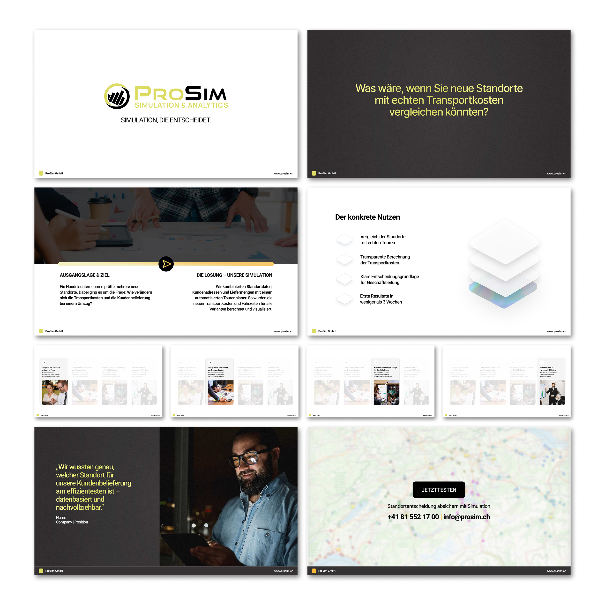 Flyer Design by krrequino for ProSim GmbH | Design #35642855