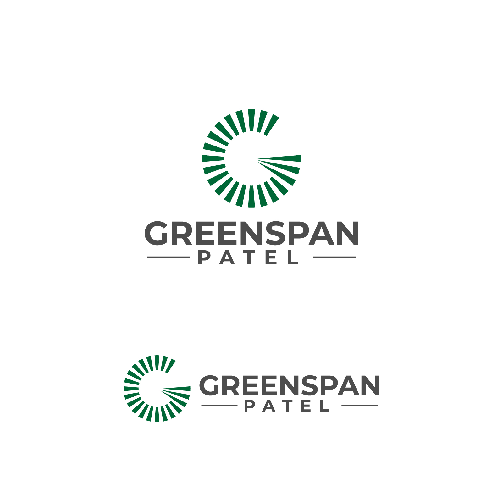 Logo-Design von Suvendu.S für Greenspan Patel | Design #35652246