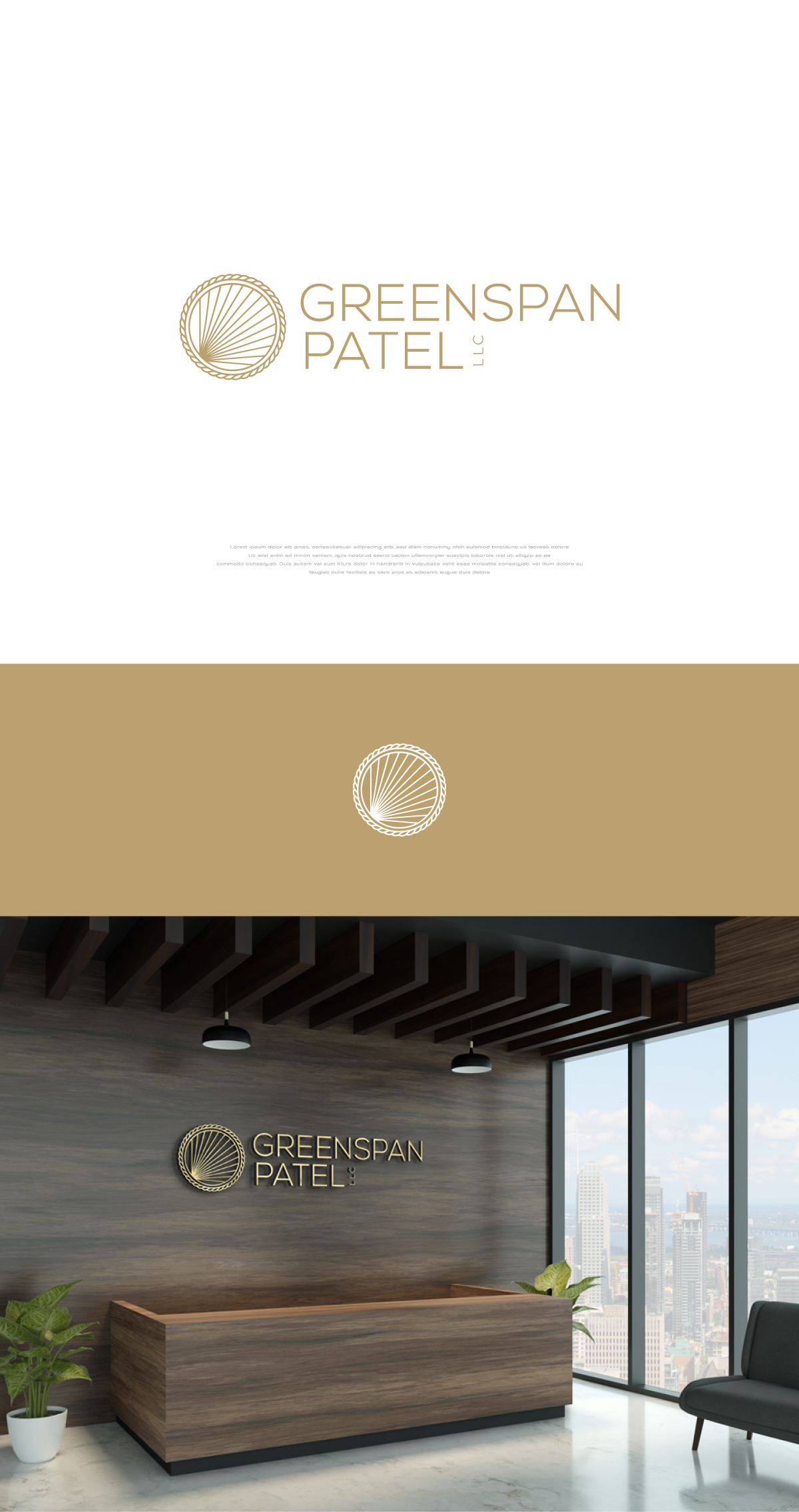 Logo Design by apik. for Greenspan Patel | Design #35663212