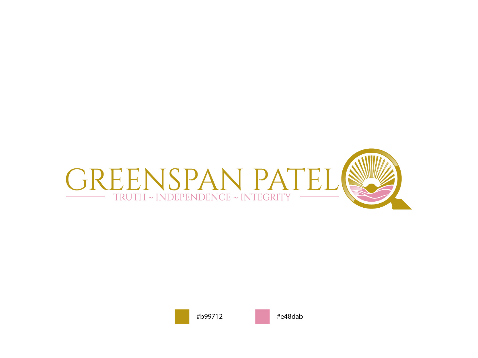 Logo-Design von milan12 2 für Greenspan Patel | Design #35712403