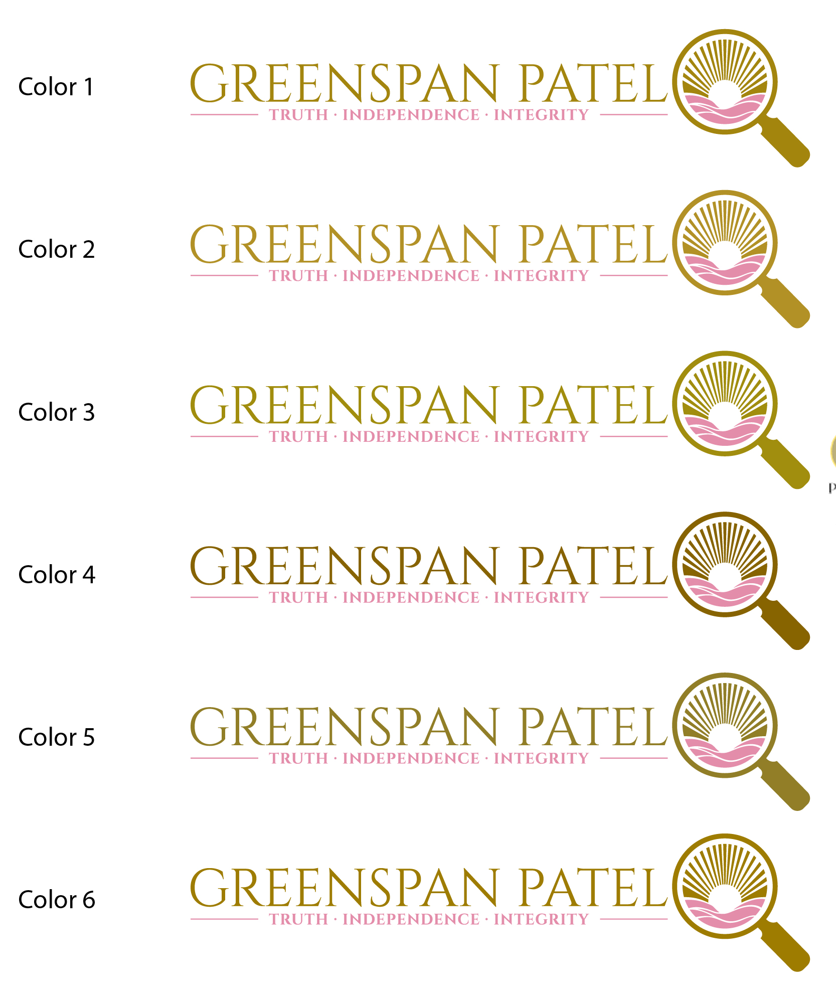 Logo Design by milan12 2 for Greenspan Patel | Design #35768724