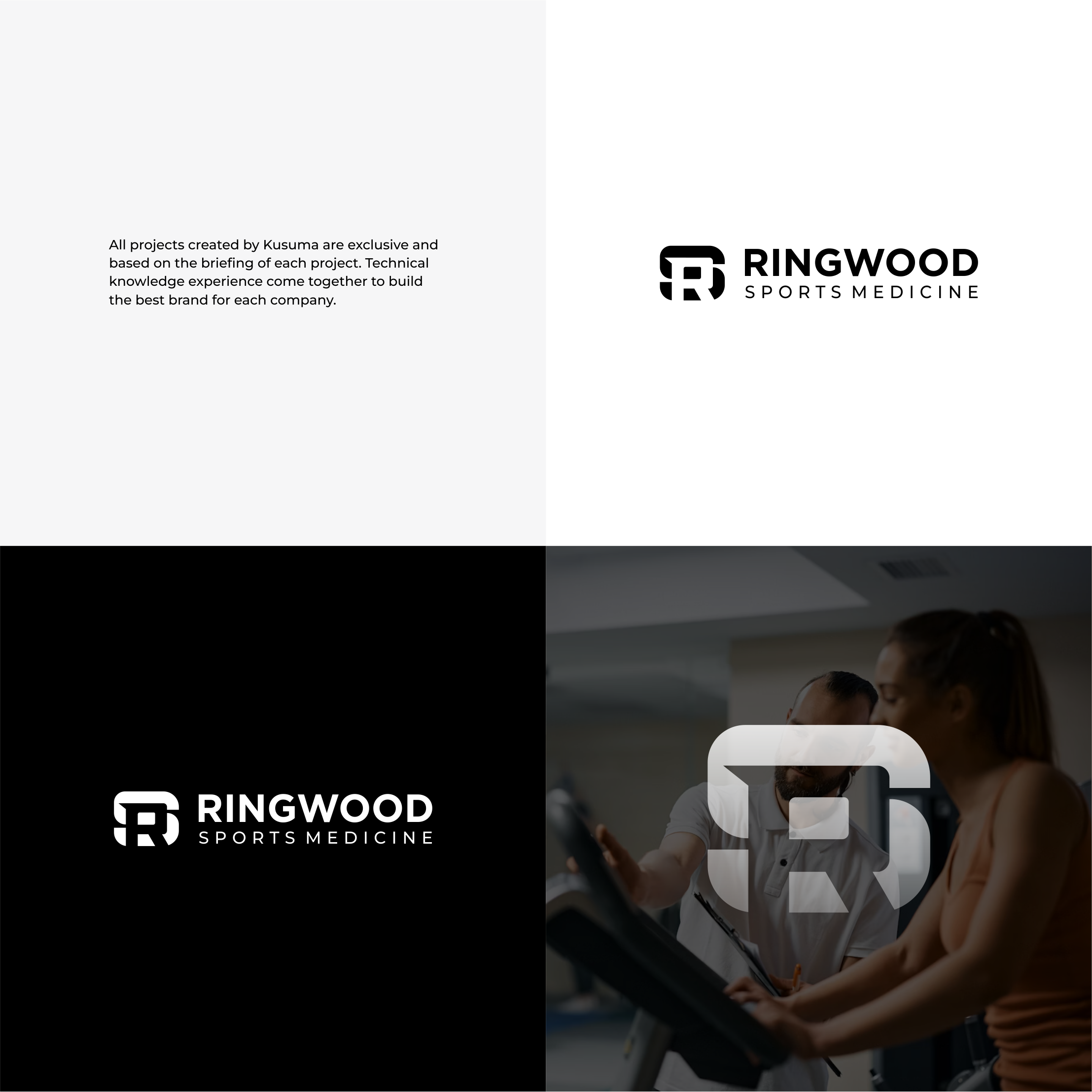 Logo Design by Kusuma Studio for Bounce Health Group | Design #35714056